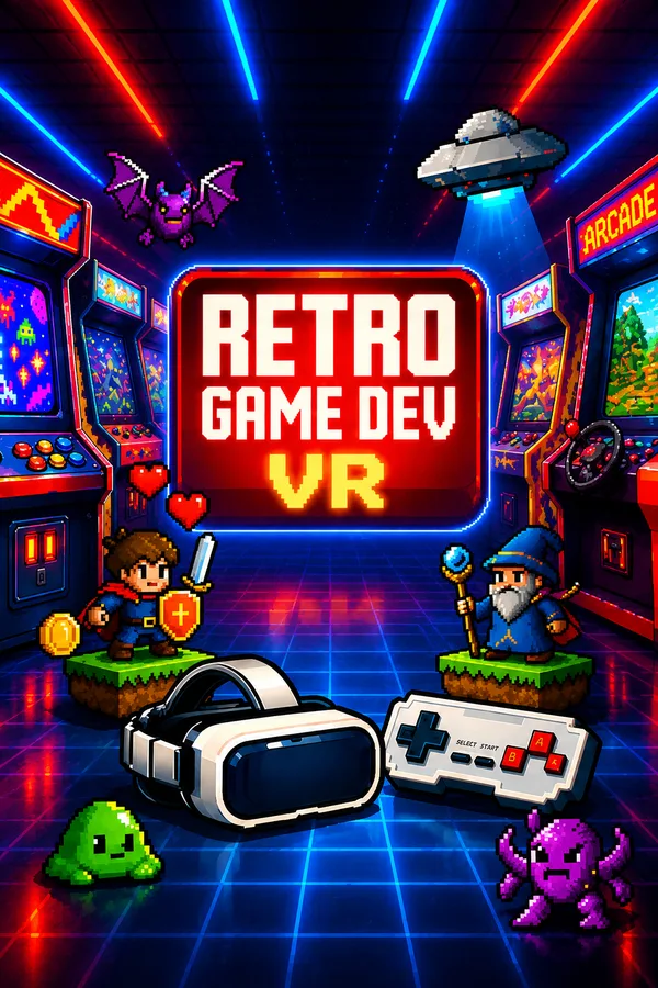RetroGameDev VR Arcade DLC